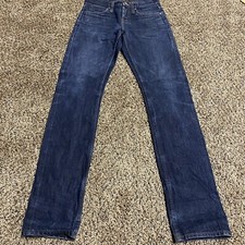 Unbranded Brand Men Jeans 29x35 (Uncuffed) UB401 14.5 oz Blue Selvedge Denim