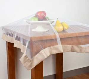 πͺ Taupe Buzz Off Food Cover Throw β 140x140cm | Camping & Outdoor Dining - Picture 1 of 5
