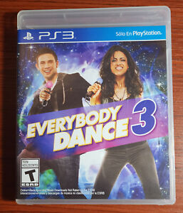 Everybody Dance 3 Playstation 3 Video Game tested/working-no manual