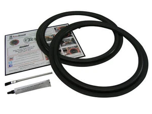 15" Flat Attach Standard Speaker Repair Parts Woofer Foam Edge Kit # FSK-15F - Picture 1 of 8