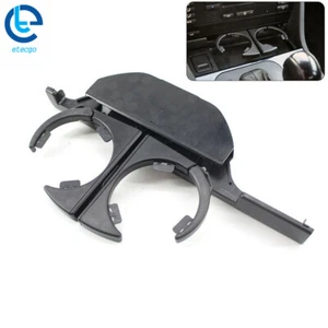 Front Black Console Cup Holder For 1997-2003 BMW E39 525i 528i 530i 540i M5 - Picture 1 of 7