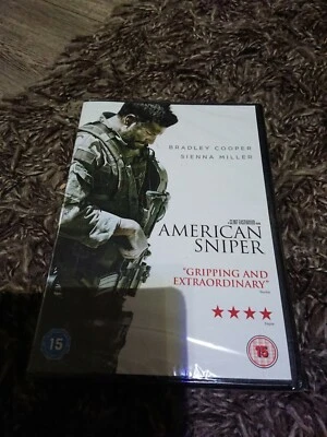 American Sniper (DVD, 2015) Bradley Cooper, NEW AND SEALED  - Image 1 of 3