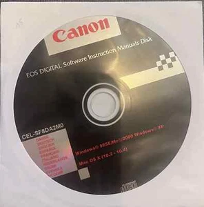 Canon EOS DIGITAL Software Instruction Manuals disk - Photo 1/1