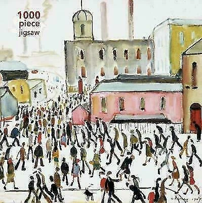 Flame Tree L.S. Lowry: Going to Work Jigsaw Puzzle - 1000 Piece