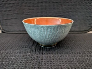 Art Deco ROYAL COPENHAGEN Denmark CRAQUELE Crackle Glaze round Bowl - Picture 1 of 3
