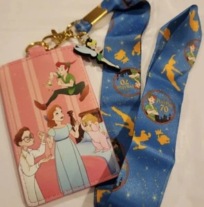 Loungefly Disney Peter Pan You Can Fly 70th Anniversary Schlüsselband Ausweisetui NEU - Bild 1 von 12
