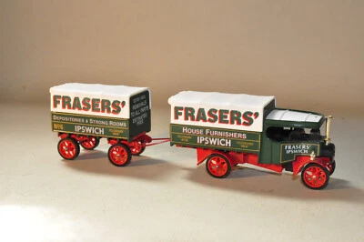 MATCHBOX - Autocarro FODEN a VAPORE con RIMORCHIO - senza scatola originale - Immagine 1 di 4