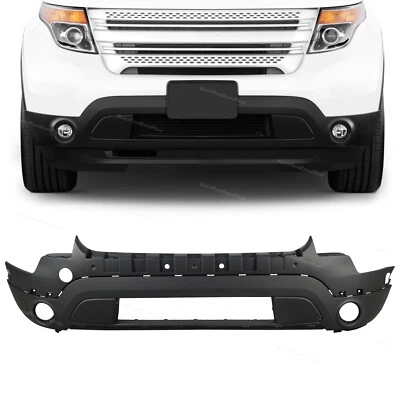 Front Lower Bumper Cover Fits 2011-15 Ford Explorer w/ Fog Light Hole FO1015112 Foto 1 de 4
