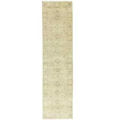 3X10 ft Oriental Runner Rug Floral Design Handmade Carpet Hallway Kitchen Decor - Image 1 of 4