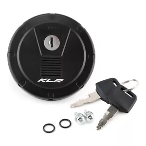 Moto Fuel Tank Cap Cover For KAWASAKI KLR650 01-2018 KLR250 KLR 250 Super Sherpa - Picture 1 of 11