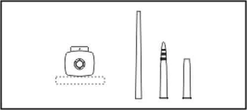 Canon D-5S 85mm pour Su-85M 1/72 CMK BE72001 pour kit UM - Photo 1/1