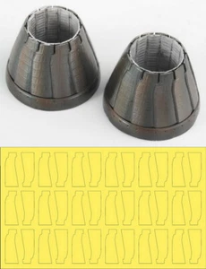 1/48 F-15 K/SG GE Exhaust Nozzle Set (Closed) for Revell/Academy/G.W.H kits - Foto 1 di 1