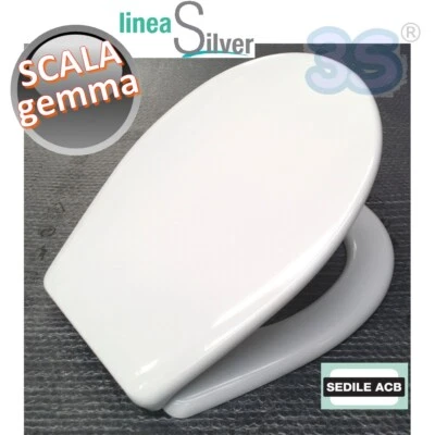 Sedile per wc GEMMA Scala Ideal Standard in termoindurente - ACB Ercos - Immagine 1 di 4
