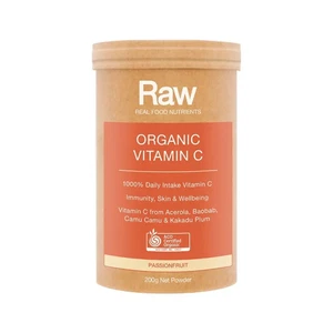 Raw Real Food Nutrients Organic Vitamin C Passionfruit 200g - Picture 1 of 1