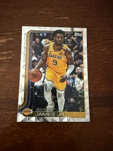 2025-26 Topps Bronny James #152 Diamante Foil - Bild 1 von 2
