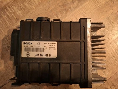 VW Corrado G60 Golf 2 GTI Engine Control Unit Motor ECU 0261200552 037906022 EH - Image 1 of 4