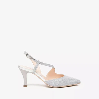 Scarpe Nero Giardini donna Decoltè E307010DE glitter Ghiaccio - Immagine 1 di 4