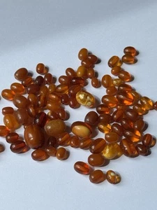 Bernstein Amber Butterscotch Lose Olivenkette 34 Gramm - Bild 1 von 17