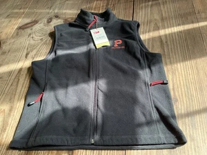 cutter and bucklarge fleece princeton zippered vest - Picture 1 of 3