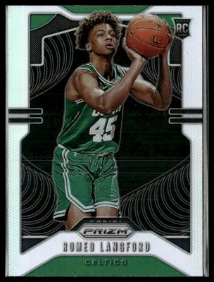 2019-20 Panini Prizm #260 Romeo Langford Prizms Silver - Image 1 of 2