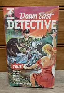Down East Detective by Karen Lemke - True Stories Of Maine State Police 1987 PB - Picture 1 of 13