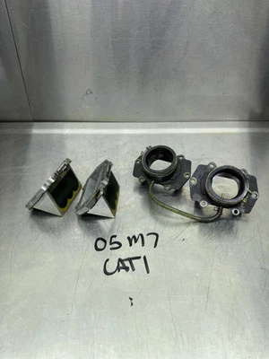 03 04 05 Arctic Cat M7 F6 F7 EFI Firecat 700 Boyesen Reeds Intake Boots Sabercat - Image 1 of 4