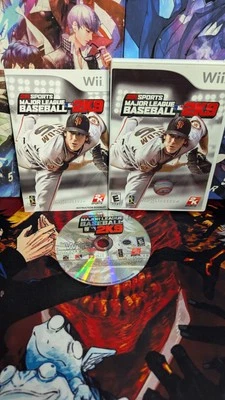 Major League Baseball 2K9 (Nintendo Wii, 2009) Complete CIB TESTED Working  - Image 1 of 4