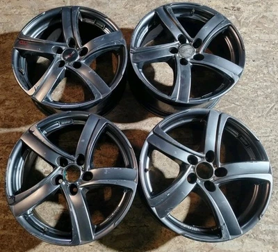 SET 4 CERCHI IN LEGA 308 508 5008 C4 C5 DA 17" 5 FORI 5X108X65 60 EURO CADAUNO - Immagine 1 di 4