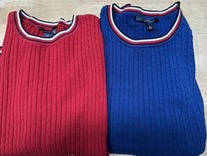 Ladies Tommy Hilfiger Knit With Embroidered Logo On The Sleeve, Jumper Top 48708 - Picture 1 of 7