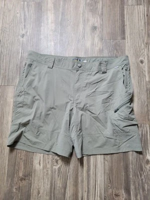 Shorts de carga Cabela's masculino 2XL verde caminhada ao ar livre 4MOST WICK elastano de náilon - Imagem 1 de 4