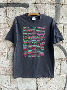 Vintage 1980s Bangles All Over The Place Band Tee Size Large - Picture 1 of 4