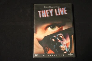 They Live Used DVD Sci-Fi Action Horror John Carpenter Roddy Piper Keith David - Picture 1 of 4