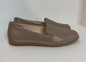 Alex Marie Leather Loafer Flats Shoes Women's 8.5 Rose Gold/Bronze Metallic - Picture 1 of 9