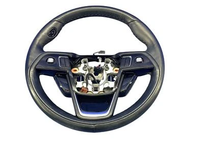 2020-2023 LINCOLN AVIATOR FRONT STEERING WHEEL W/O HEATED BLACK LEATHER OEM - Image 1 of 4