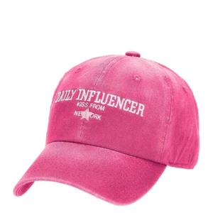 Cappello baseball in twill slavato con stampa - Foto 1 di 2