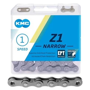 KMC Z1 EPT Narrow Chain For Internal Gear Hub / Single Speed 112 Links - Picture 1 of 8