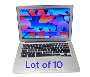 LOT of 10x Apple Macbook Air 13" - i5 1.7GHZ 4GB RAM 128GB SSD - OS Catalina - Picture 1 of 8
