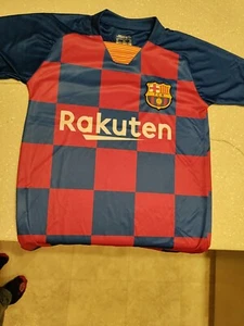 FC Barcelona Jersey Home Kit Youth size 30 Boys Blue & Red FCB - Picture 1 of 3