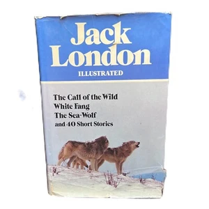 Jack London Illustrated Call of the Wild White Fang Sea Wolf 40 Short Stories - Picture 1 of 9