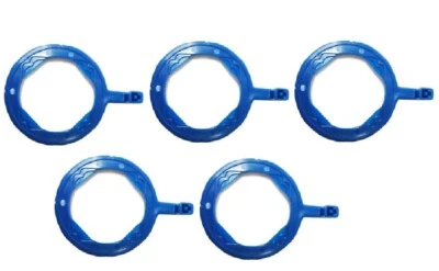 Anillo de puntería anterior XCP estilo canalón azul 5 piezas Foto 1 de 4