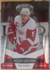 Nicklas Lidstrom 2010-11 Panini Certified Mirror Red #54  /250 Detroit Red Wings