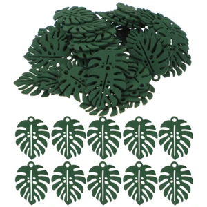 50 Stck. Monstera Blatt Charms Blätter Charms Hohlblatt Metall Anhänger zum Selbermachen Schmuck - Bild 1 von 12