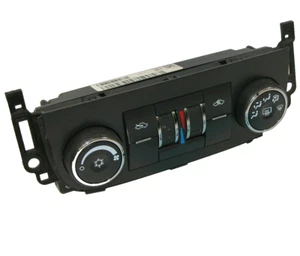 06-11 Chevy Impala Dash Mount Dual Zone HVAC AC Heater Control W/O Heated Seats - Picture 1 of 3