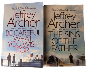 Jeffrey Archer The Clifton Chronicles Paperback Book Bundle | Suspense, Saga - Picture 1 of 11