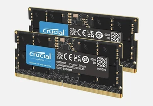 Crucial RAM 96GB Kit 2x48GB DDR5 5200MHz or 4800MHz Laptop Memory CT2K48G56C46S5 - Picture 1 of 1