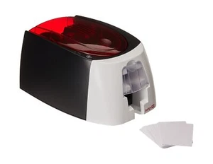 Badgy100 Color Plastic Card Printer - Picture 1 of 5
