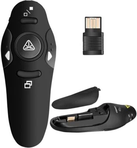 2.4 GHz USB Presentation Clicker PPT Clicker Red Laser for Mac Computer Laptop - Picture 1 of 9