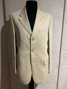 RICK PALLACK SUIT / CAMEL TAN / 40 REG / MADE IN CANADA / DESIGNER / ELEGANT - Picture 1 of 4
