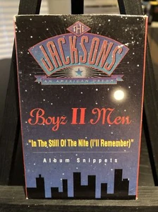 Boyz II Men “In The Still Of The Nite” (Cassette, 1992) Jackson 5 Motown Single - Picture 1 of 5