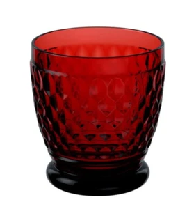 Glass Tumbler Boston Red - Single/Set of 2 or 4 - by Villeroy & Boch - Picture 1 of 4